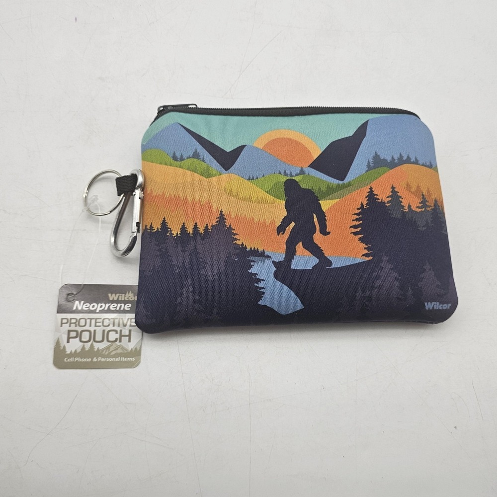 Wilcor Bigfoot Neoprene Protective Pouch Phone Carry Case Clip Travel Multicolor